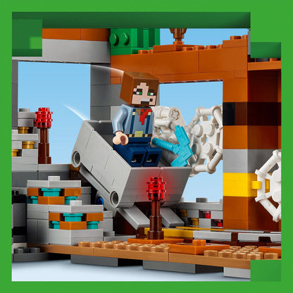 LEGO® Minecraft® The Badlands Mineshaft - Đồ Chơi Lắp Ráp Hầm Mỏ Vùng Badlands LEGO 21263 LEGO - ảnh 2 - Đồ chơi lắp ráp