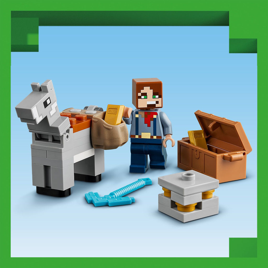 LEGO® Minecraft® The Badlands Mineshaft - Đồ Chơi Lắp Ráp Hầm Mỏ Vùng Badlands LEGO 21263