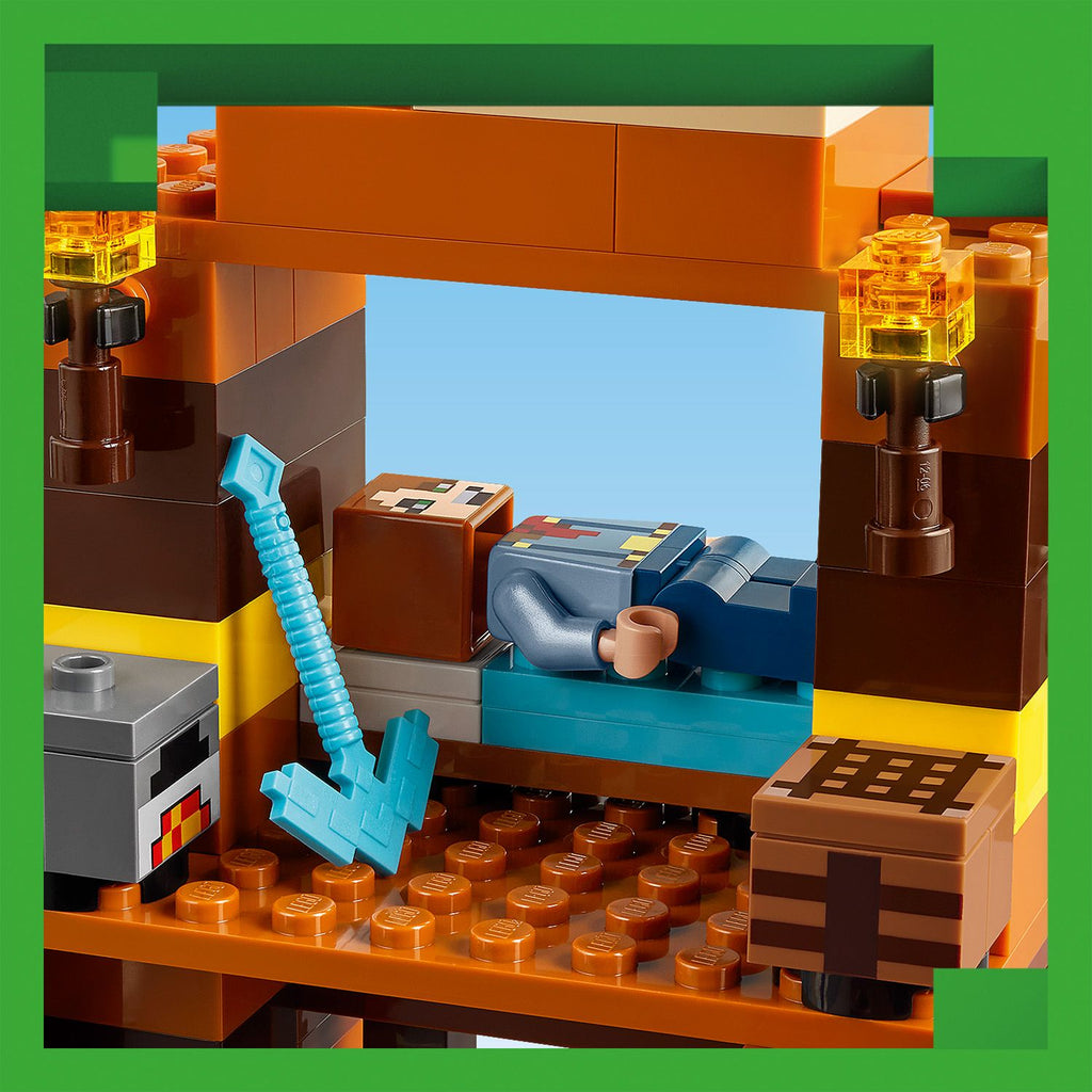 LEGO® Minecraft® The Badlands Mineshaft - Đồ Chơi Lắp Ráp Hầm Mỏ Vùng Badlands LEGO 21263 LEGO - ảnh 4 - Đồ chơi lắp ráp