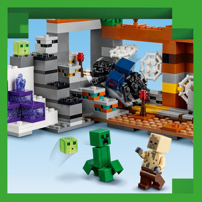 LEGO® Minecraft® The Badlands Mineshaft - Đồ Chơi Lắp Ráp Hầm Mỏ Vùng Badlands LEGO 21263