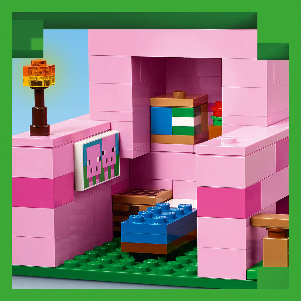 LEGO® Minecraft® The Baby Pig House - Đồ Chơi Lắp Ráp Ngôi Nhà Heo Con (21268) LEGO - ảnh 4 - LEGO Minecraft