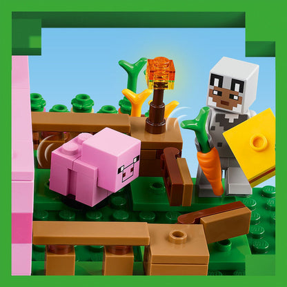 LEGO® Minecraft® The Baby Pig House - Đồ Chơi Lắp Ráp Ngôi Nhà Heo Con (21268) - Hình ảnh bổ sung 8