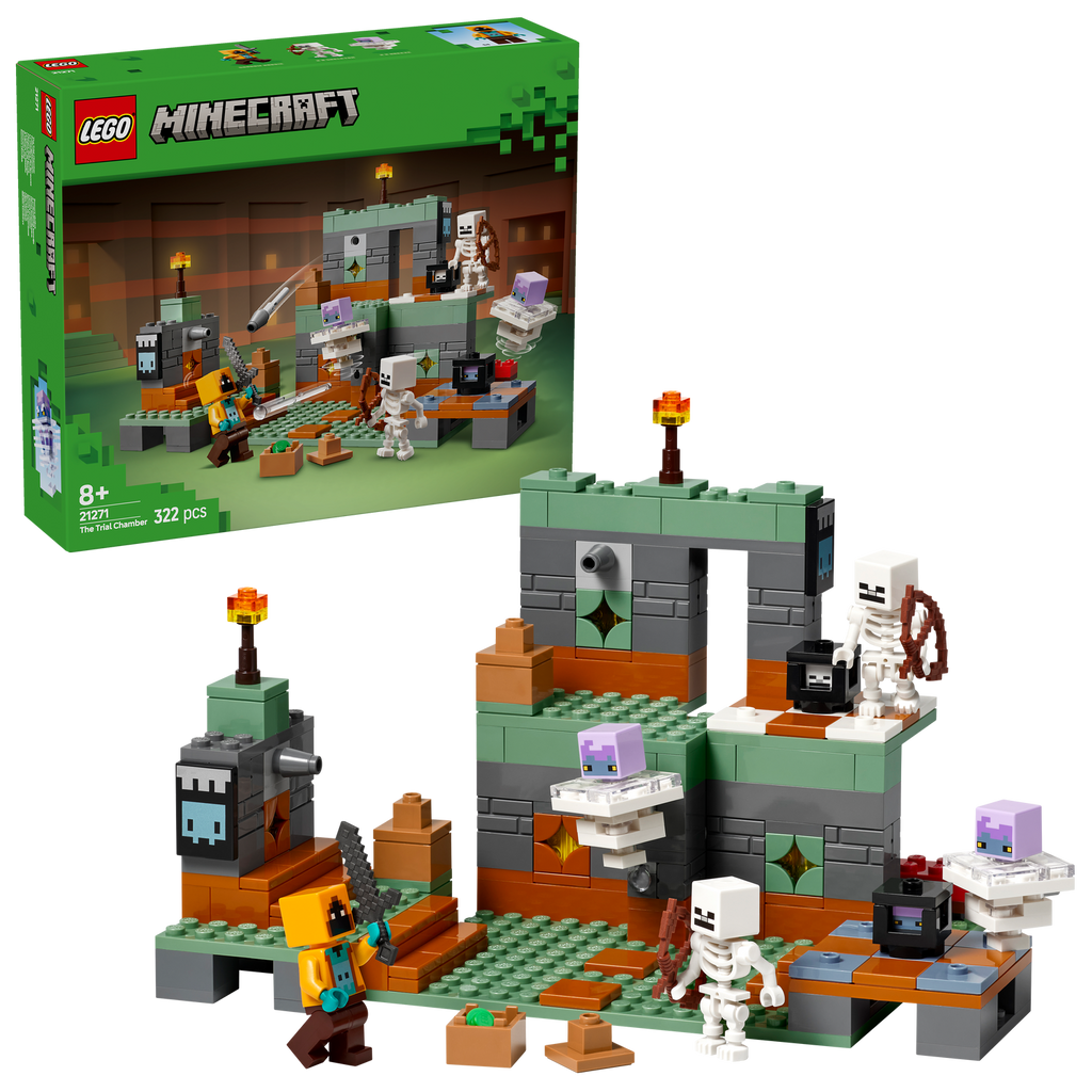 LEGO® Minecraft® The Trial Chamber - Đồ Chơi Lắp Ráp Phòng Thử Nghiệm - LEGO 21271 - Hình ảnh bổ sung 9