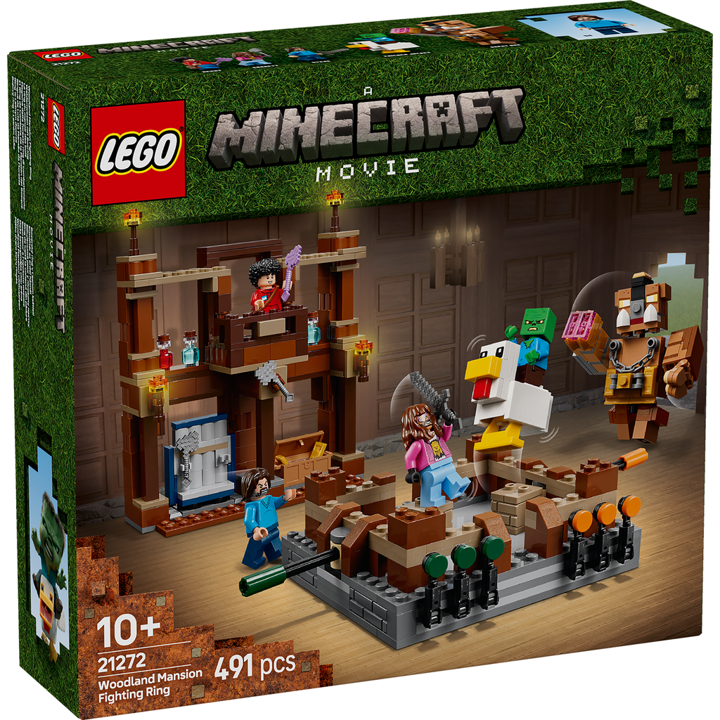 LEGO® Minecraft® Woodland Mansion Fighting Ring Bộ Lắp Ráp Võ Đài Dinh Thự Rừng Rậm LEGO 21272 - Hình ảnh sản phẩm