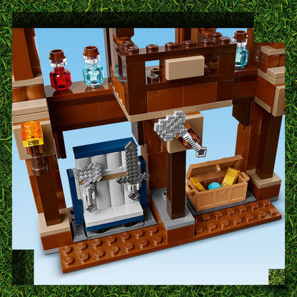 LEGO® Minecraft® Woodland Mansion Fighting Ring Bộ Lắp Ráp Võ Đài Dinh Thự Rừng Rậm LEGO 21272 LEGO - ảnh 1 - Building Set
