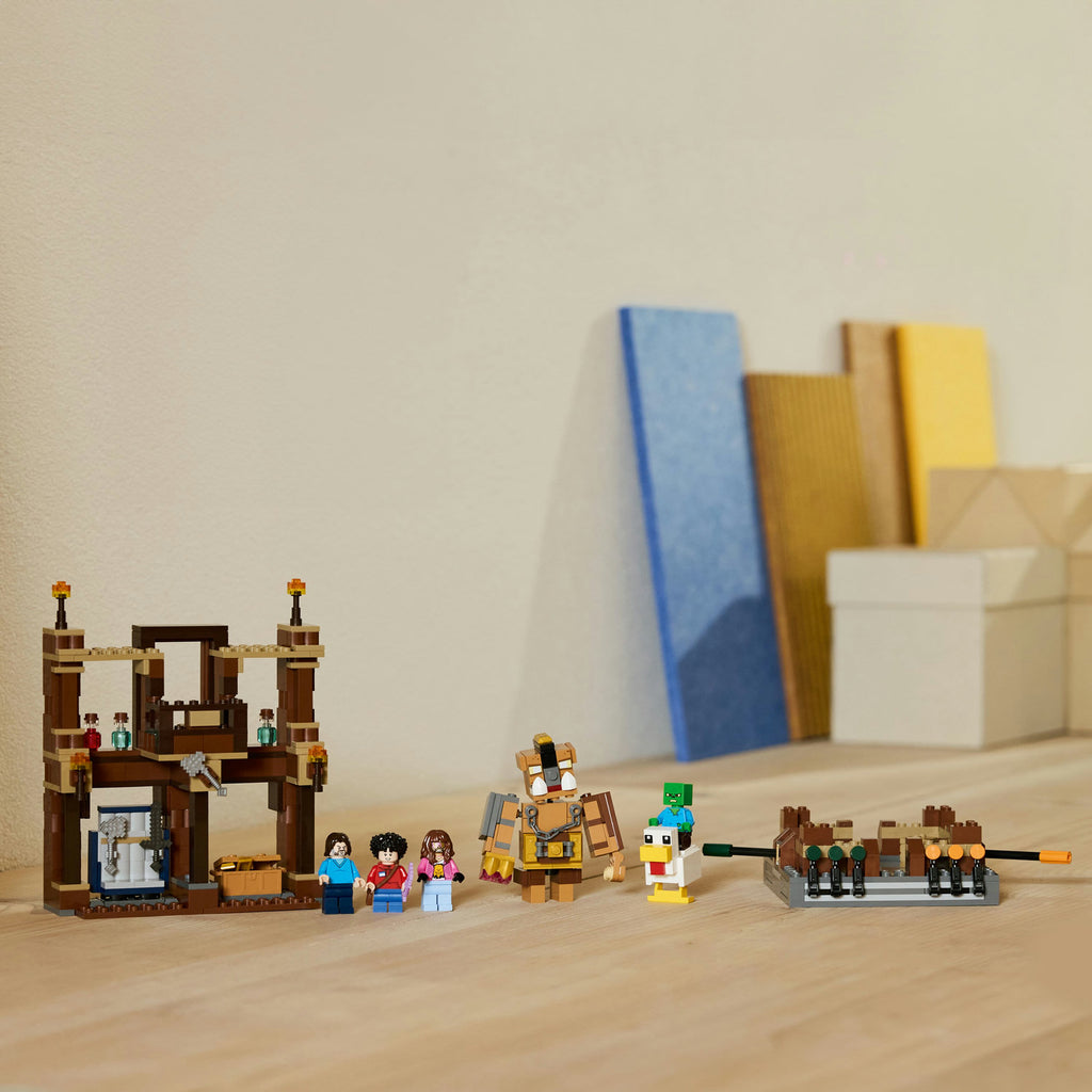 LEGO® Minecraft® Woodland Mansion Fighting Ring Bộ Lắp Ráp Võ Đài Dinh Thự Rừng Rậm LEGO 21272 - Hình ảnh bổ sung 5
