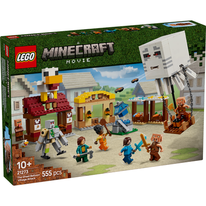LEGO® Minecraft® The Ghast Balloon Village Attack - Bộ Lắp Ráp Cuộc Tấn Công Làng - LEGO 21273 - Hình ảnh sản phẩm