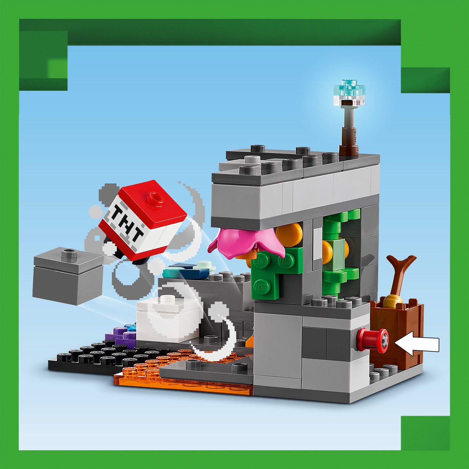 LEGO® Minecraft® The Warden Encounter - Đồ Chơi Lắp Ráp Trận Chiến Warden 21274 - Hình ảnh bổ sung 6