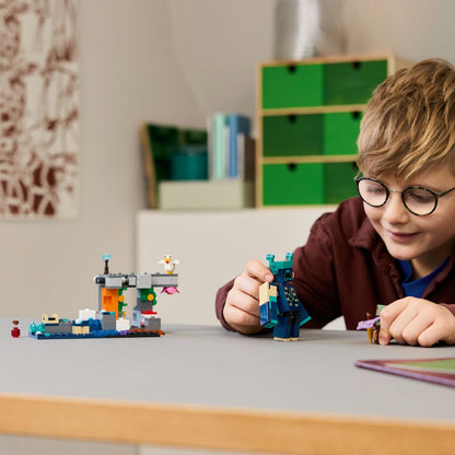 LEGO® Minecraft® The Warden Encounter - Đồ Chơi Lắp Ráp Trận Chiến Warden 21274 - Góc nhìn khác 3
