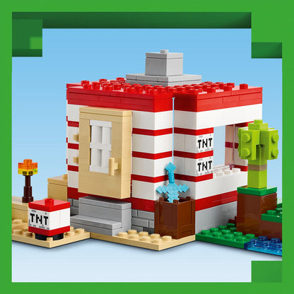 LEGO® Minecraft® The TNT Jungle House - Đồ Chơi Lắp Ráp Ngôi Nhà TNT Rừng Rậm 21275 - LEGO - Hình ảnh bổ sung 6