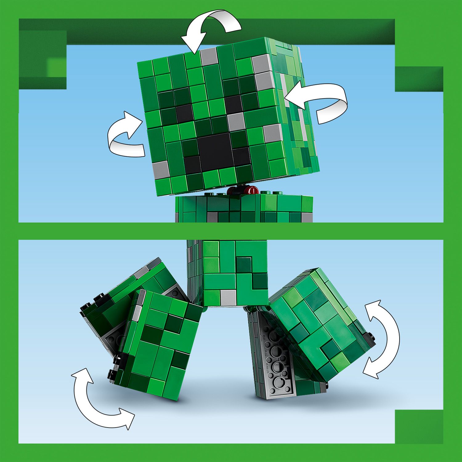 LEGO® Minecraft® The Creeper™ Mô hình Lắp ráp Nhân vật LEGO 21276 - Hình ảnh bổ sung 7