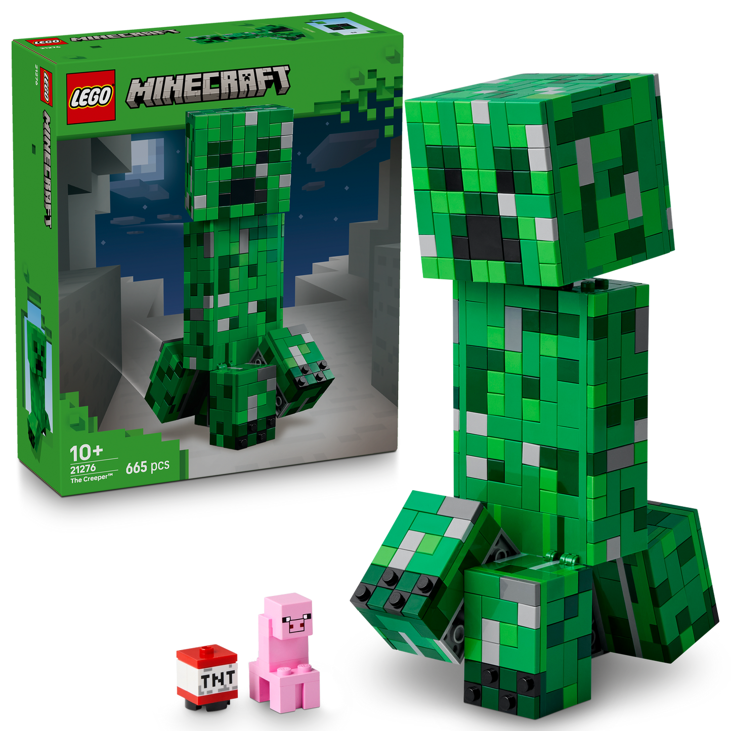 LEGO® Minecraft® The Creeper™ Mô hình Lắp ráp Nhân vật LEGO 21276 LEGO - ảnh 1 - LEGO Sets