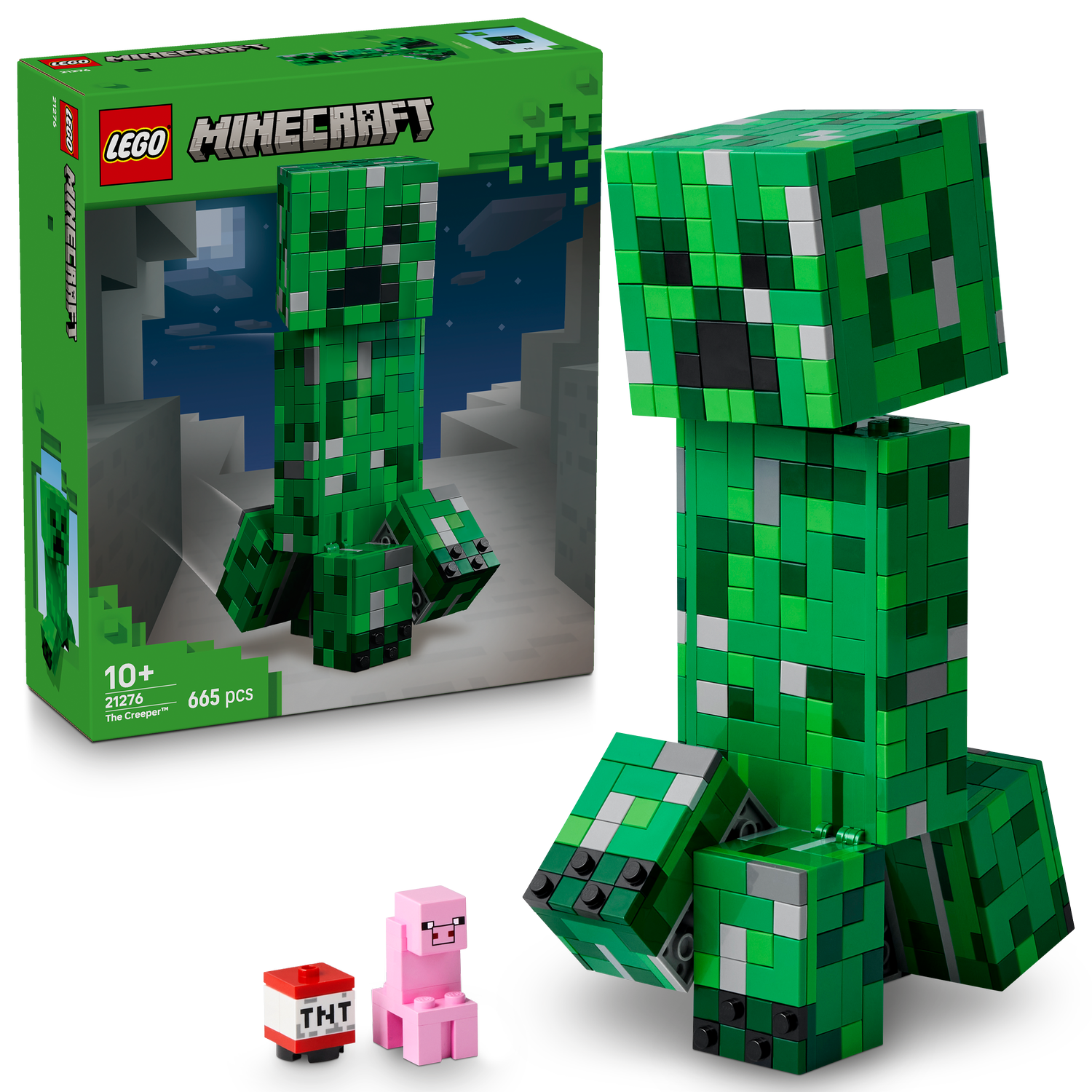 LEGO® Minecraft® The Creeper™ Mô hình Lắp ráp Nhân vật LEGO 21276 LEGO - ảnh 1 - LEGO Sets
