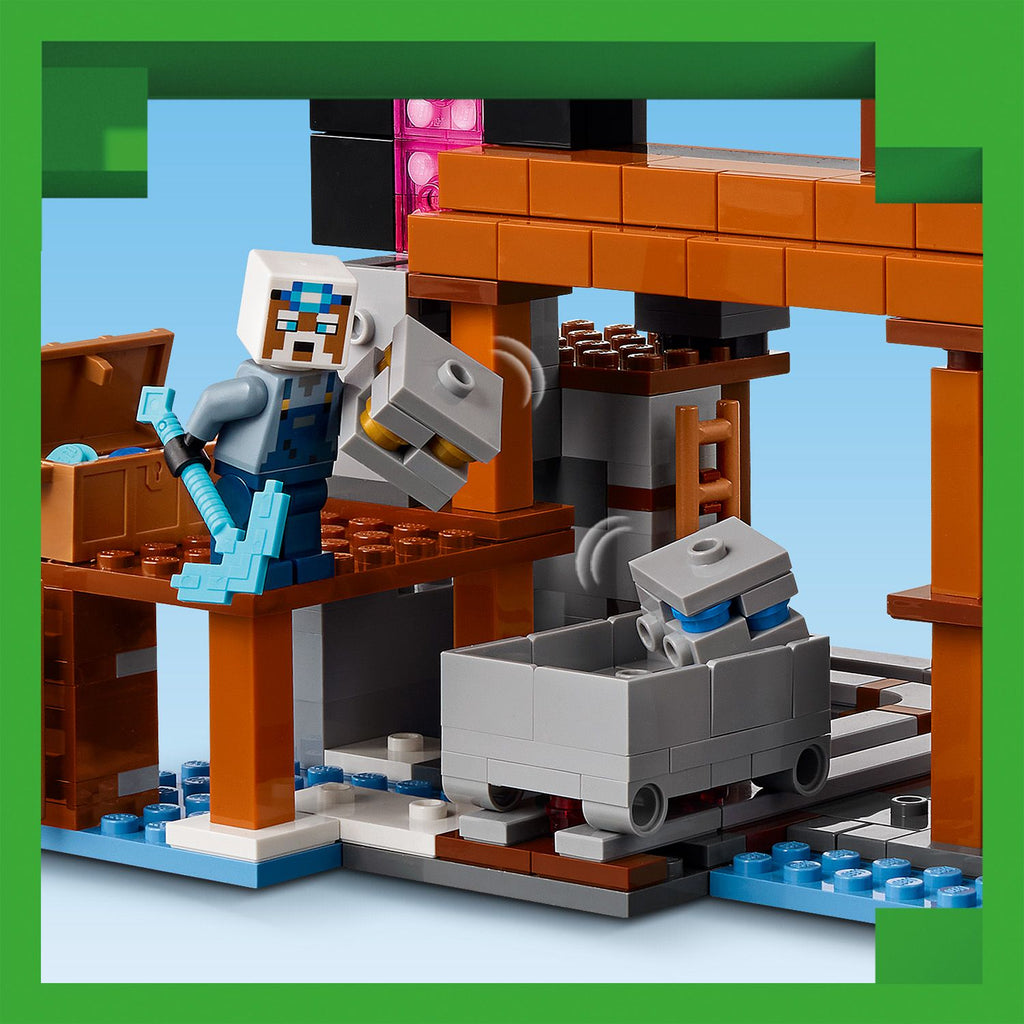 LEGO® Minecraft® The Pickaxe Mine - Đồ chơi lắp ráp Mỏ khai thác Pickaxe - LEGO 21277 - Hình ảnh bổ sung 6