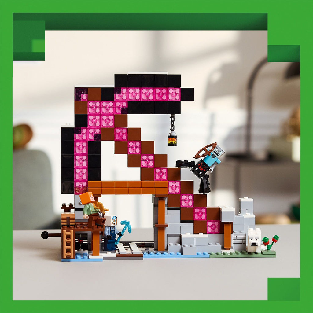 LEGO® Minecraft® The Pickaxe Mine - Đồ chơi lắp ráp Mỏ khai thác Pickaxe - LEGO 21277 LEGO - ảnh 1 - Lego
