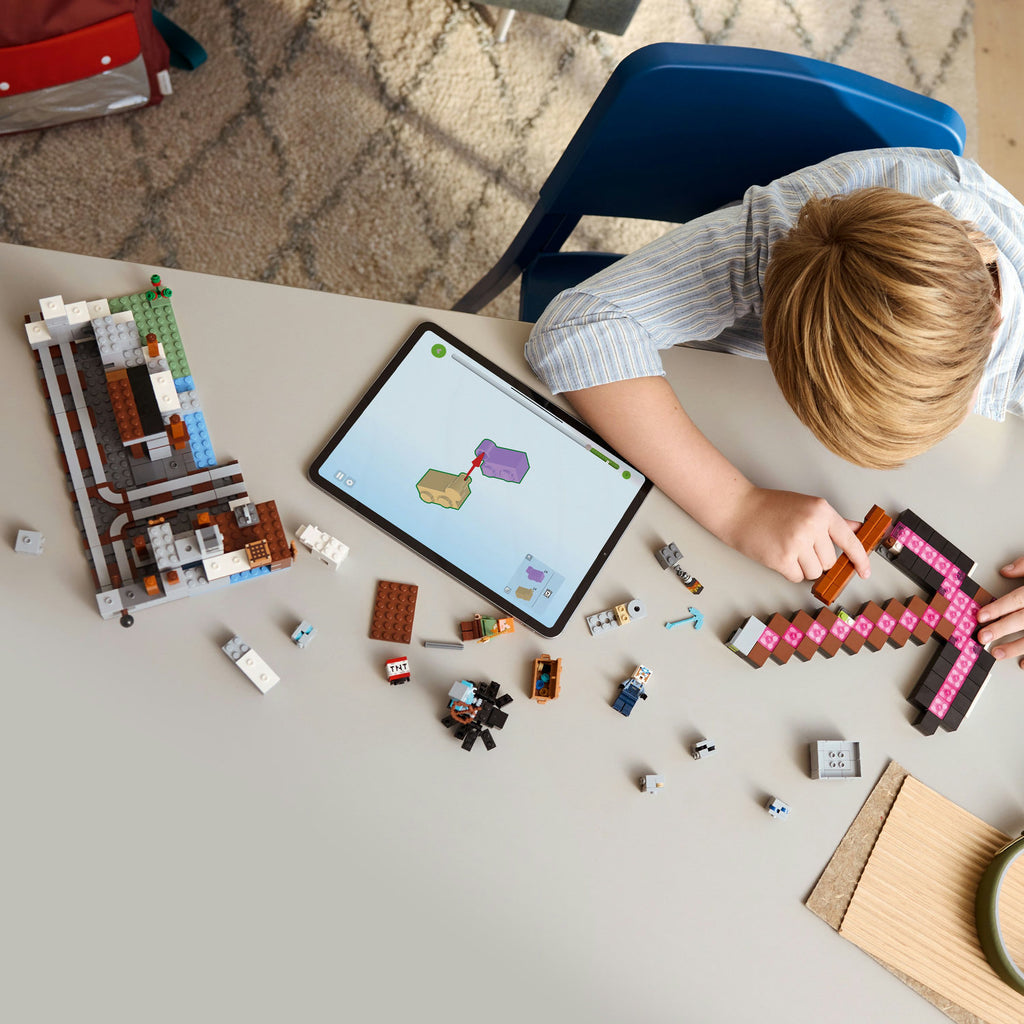 LEGO® Minecraft® The Pickaxe Mine - Đồ chơi lắp ráp Mỏ khai thác Pickaxe - LEGO 21277 - Hình ảnh bổ sung 4