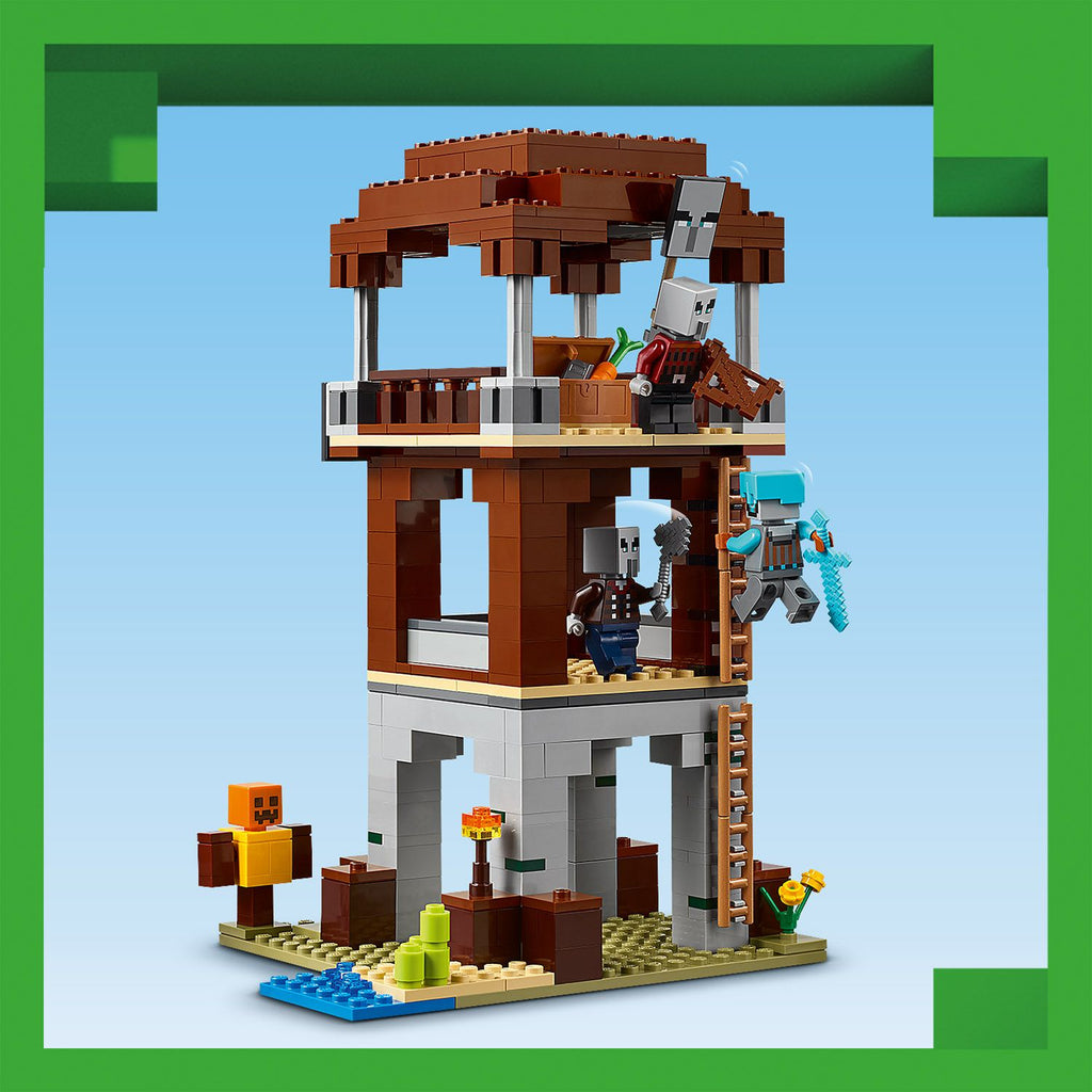 LEGO® Minecraft® The Pillager Outpost and Ravager - Đồ Chơi Lắp Ráp Thế Giới Minecraft - LEGO 21278 - Hình ảnh bổ sung 7