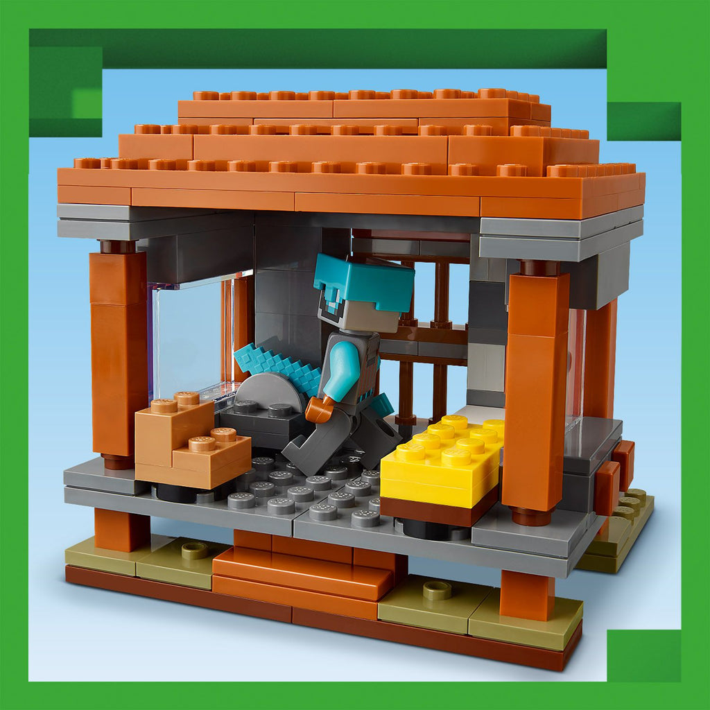 LEGO® Minecraft® The Pillager Outpost and Ravager - Đồ Chơi Lắp Ráp Thế Giới Minecraft - LEGO 21278 - Hình ảnh bổ sung 8