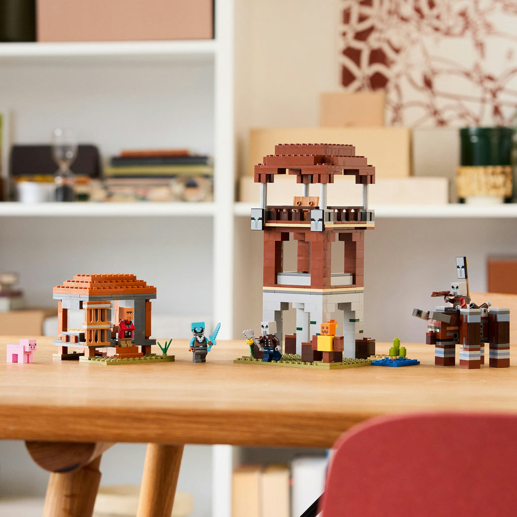 LEGO® Minecraft® The Pillager Outpost and Ravager - Đồ Chơi Lắp Ráp Thế Giới Minecraft - LEGO 21278 - Hình ảnh bổ sung 5