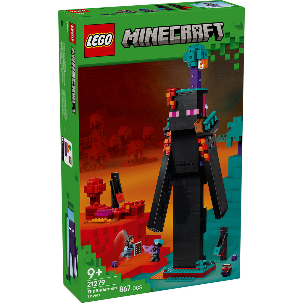 LEGO® Minecraft® The Enderman Tower Tháp Enderman Mô Hình Lắp Ráp LEGO 21279 - Hình ảnh sản phẩm