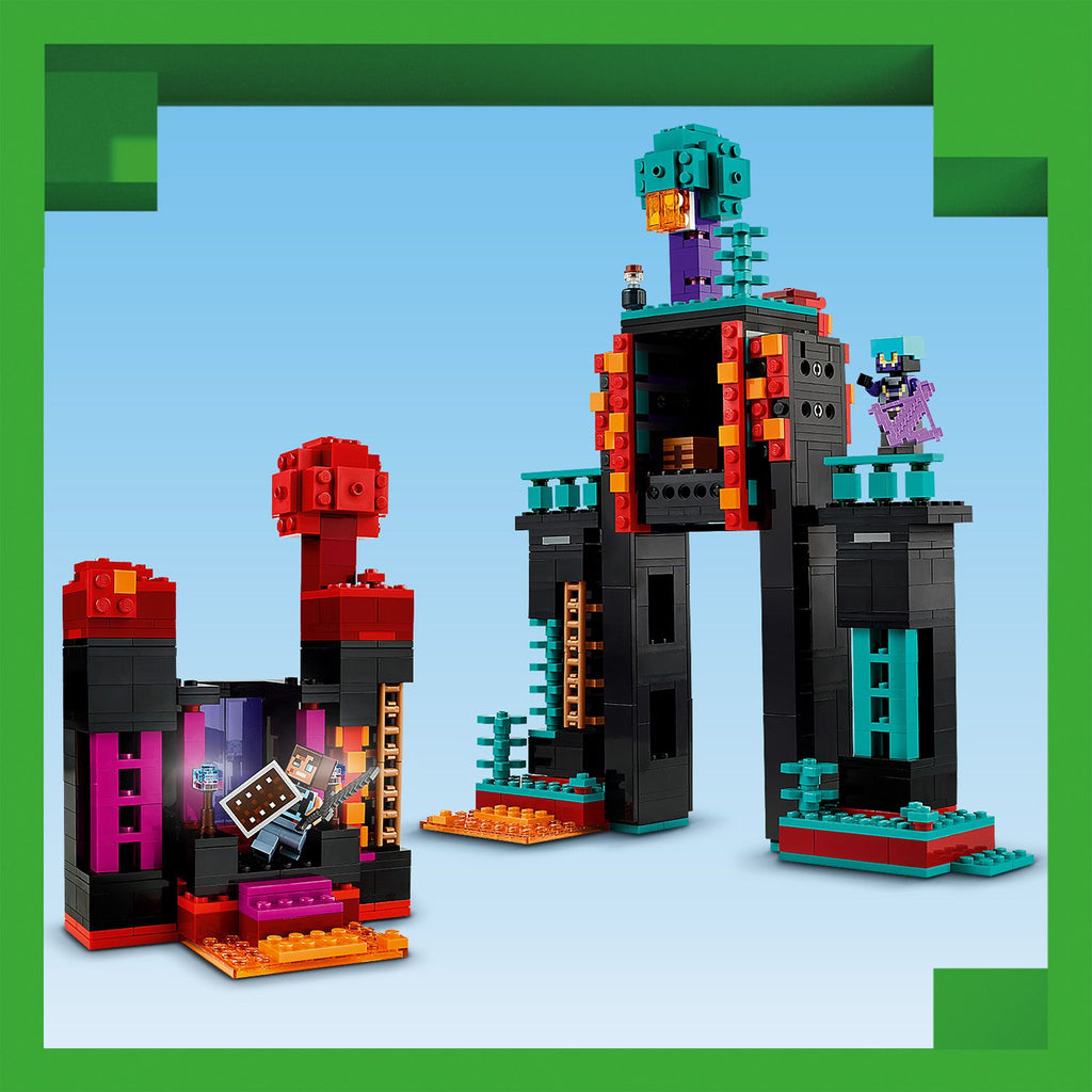 LEGO® Minecraft® The Enderman Tower Tháp Enderman Mô Hình Lắp Ráp LEGO 21279 LEGO - ảnh 1 - LEGO Sets