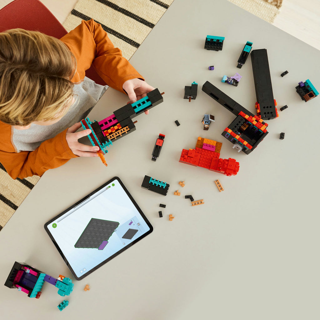 LEGO® Minecraft® The Enderman Tower Tháp Enderman Mô Hình Lắp Ráp LEGO 21279 - Hình ảnh bổ sung 4