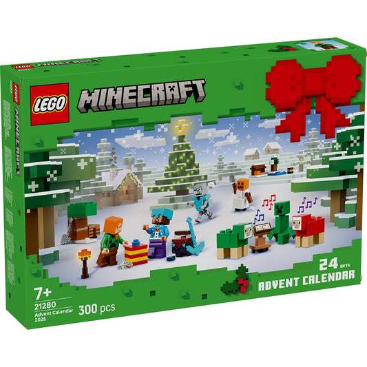 LEGO® Minecraft® Advent Calendar 2025 - Lịch Mùa Vọng Đếm Ngược Giáng Sinh LEGO 21280 - Hình ảnh sản phẩm