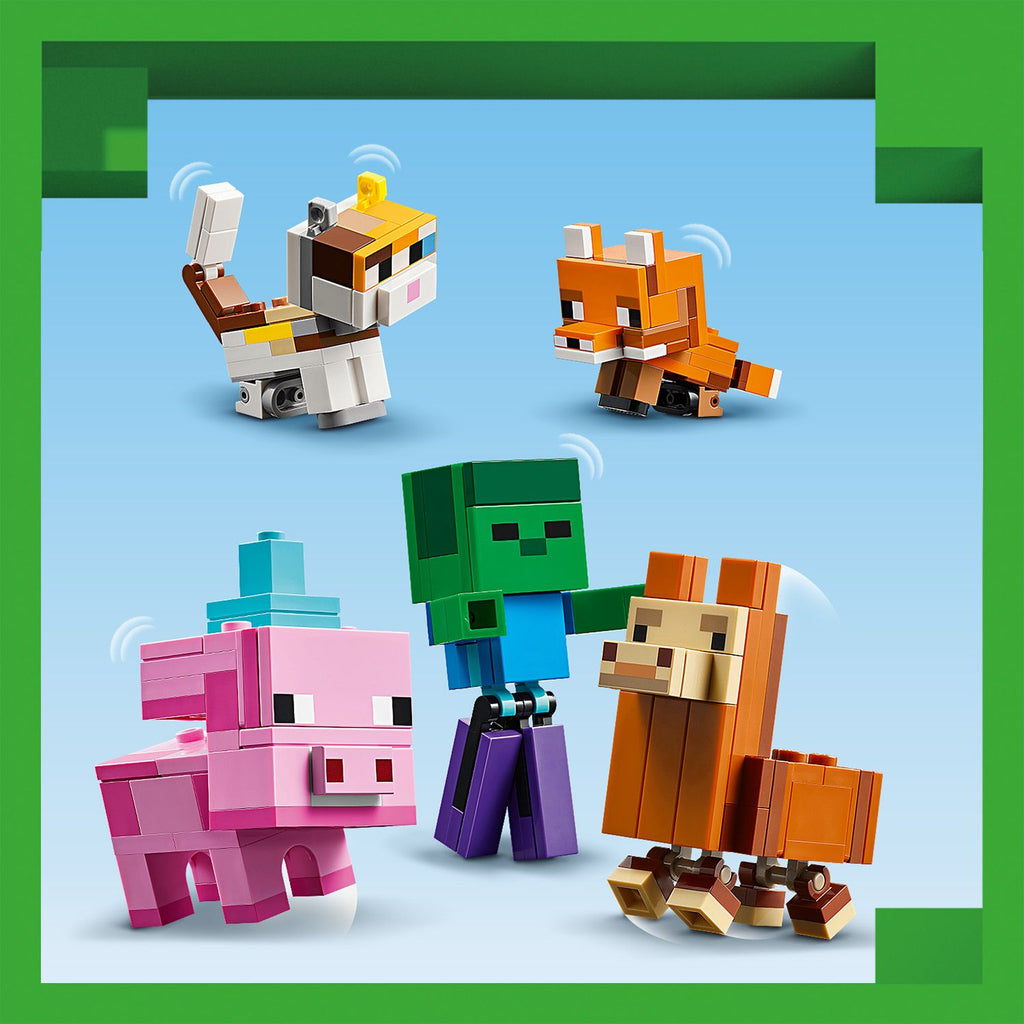 LEGO® Minecraft Baby Pig’s Birthday Celebration - Đồ chơi lắp ráp chủ đề Minecraft - LEGO 21281 - Hình ảnh bổ sung 7