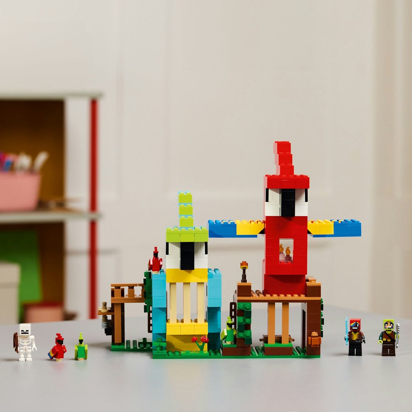 LEGO® Minecraft® The Parrot Houses - Bộ Lắp Ráp Ngôi Nhà Vẹt - LEGO 21282 - Hình ảnh bổ sung 5