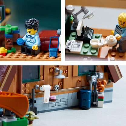 LEGO® Ideas A-Frame Cabin - Mô Hình Nhà Gỗ Chữ A - LEGO 21338 LEGO - ảnh 4 - LEGO Set