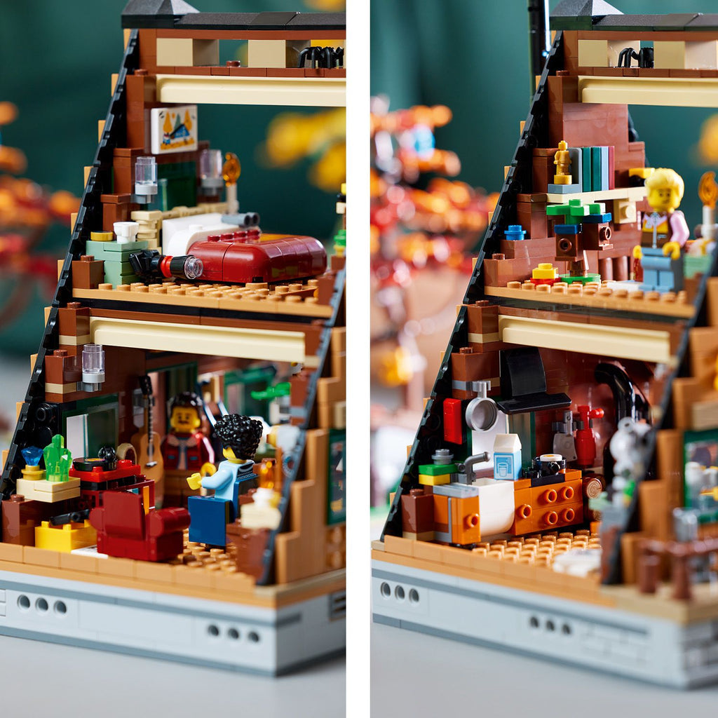 LEGO® Ideas A-Frame Cabin - Mô Hình Nhà Gỗ Chữ A - LEGO 21338