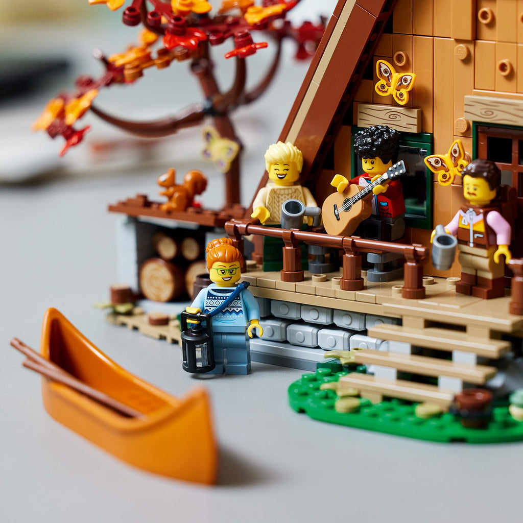 LEGO® Ideas A-Frame Cabin - Mô Hình Nhà Gỗ Chữ A - LEGO 21338 LEGO - ảnh 6 - LEGO Set