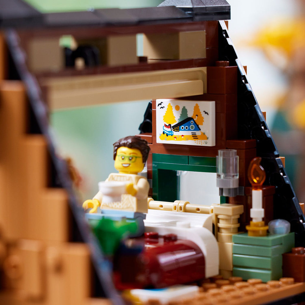 LEGO® Ideas A-Frame Cabin - Mô Hình Nhà Gỗ Chữ A - LEGO 21338