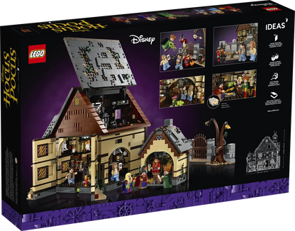 LEGO® Ideas Disney Hocus Pocus: The Sanderson Sisters’ Cottage - Mô hình Ngôi nhà Sanderson - LEGO 21341