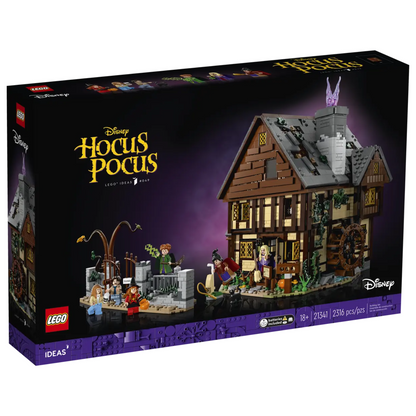 LEGO® Ideas Disney Hocus Pocus: The Sanderson Sisters’ Cottage - Mô hình Ngôi nhà Sanderson - LEGO 21341 - Hình ảnh sản phẩm