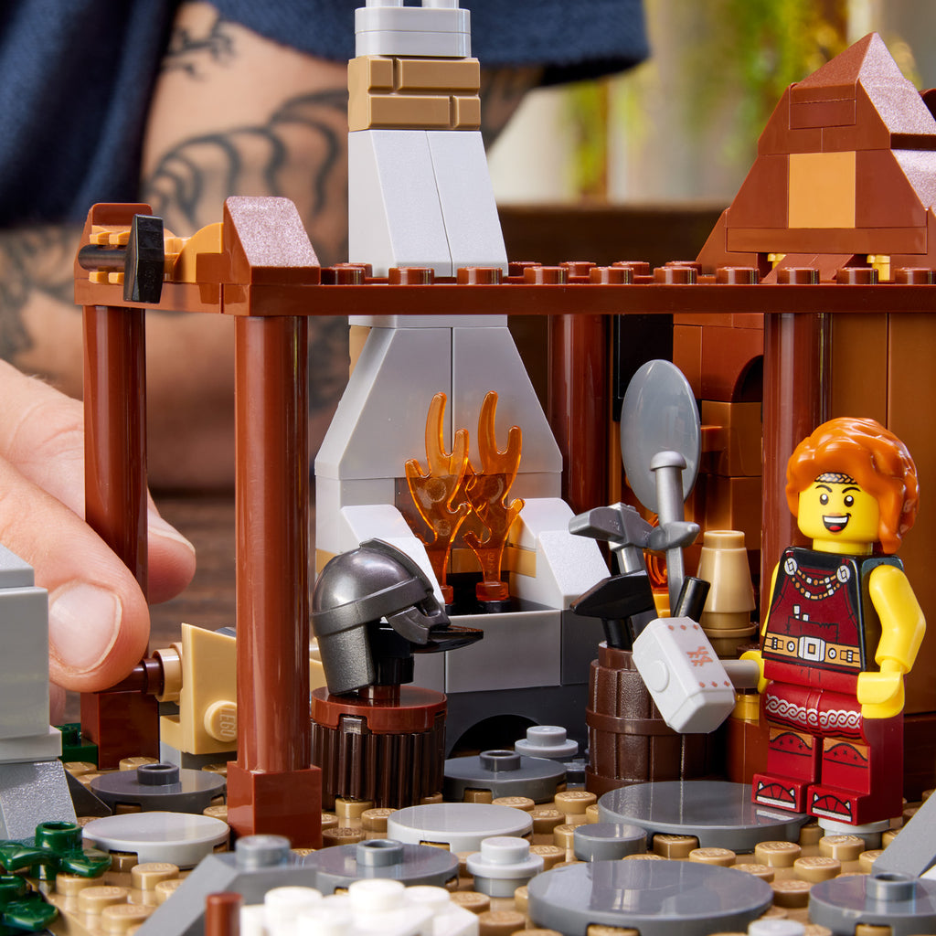 LEGO® Ideas Viking Village - Mô hình Làng Viking Chi Tiết - LEGO 21343 LEGO - ảnh 1 - LEGO Ideas