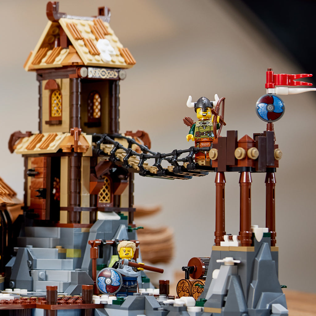 LEGO® Ideas Viking Village - Mô hình Làng Viking Chi Tiết - LEGO 21343 LEGO - ảnh 3 - LEGO Ideas