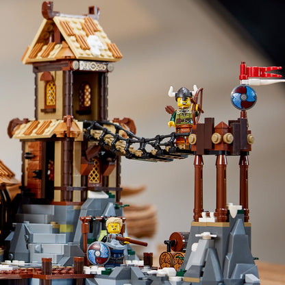 LEGO® Ideas Viking Village - Mô hình Làng Viking Chi Tiết - LEGO 21343 LEGO - ảnh 3 - LEGO Ideas