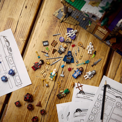 LEGO® Ideas Dungeons & Dragons: Red Dragon’s Tale - Bộ Lắp Ráp Thế Giới Fantasy - LEGO 21348 LEGO - ảnh 2 - Lego