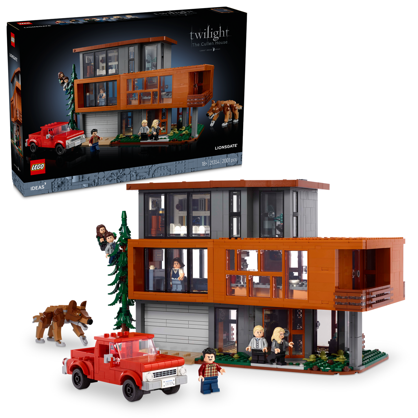 LEGO® Ideas Twilight The Cullen House - Đồ Chơi Lắp Ráp Ngôi Nhà Gia Đình Cullen - LEGO 21354