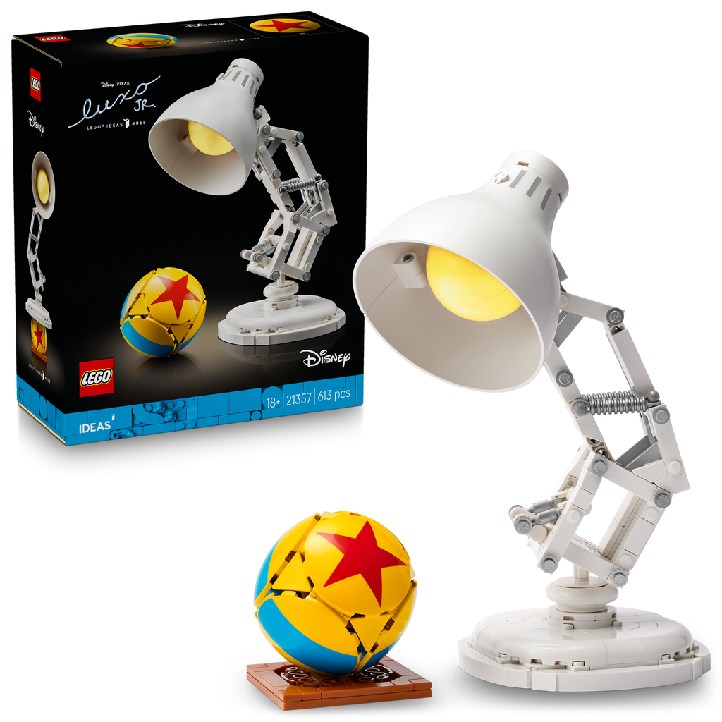 LEGO® Ideas | Disney Pixar Luxo Jr. - Mô Hình Đèn Bàn Biểu Tượng Pixar 21357 LEGO - ảnh 4 - Lego