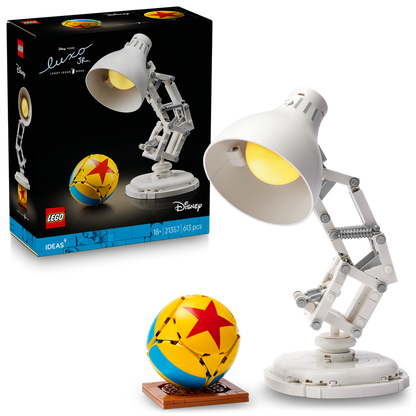 LEGO® Ideas | Disney Pixar Luxo Jr. - Mô Hình Đèn Bàn Biểu Tượng Pixar 21357 LEGO - ảnh 4 - Lego