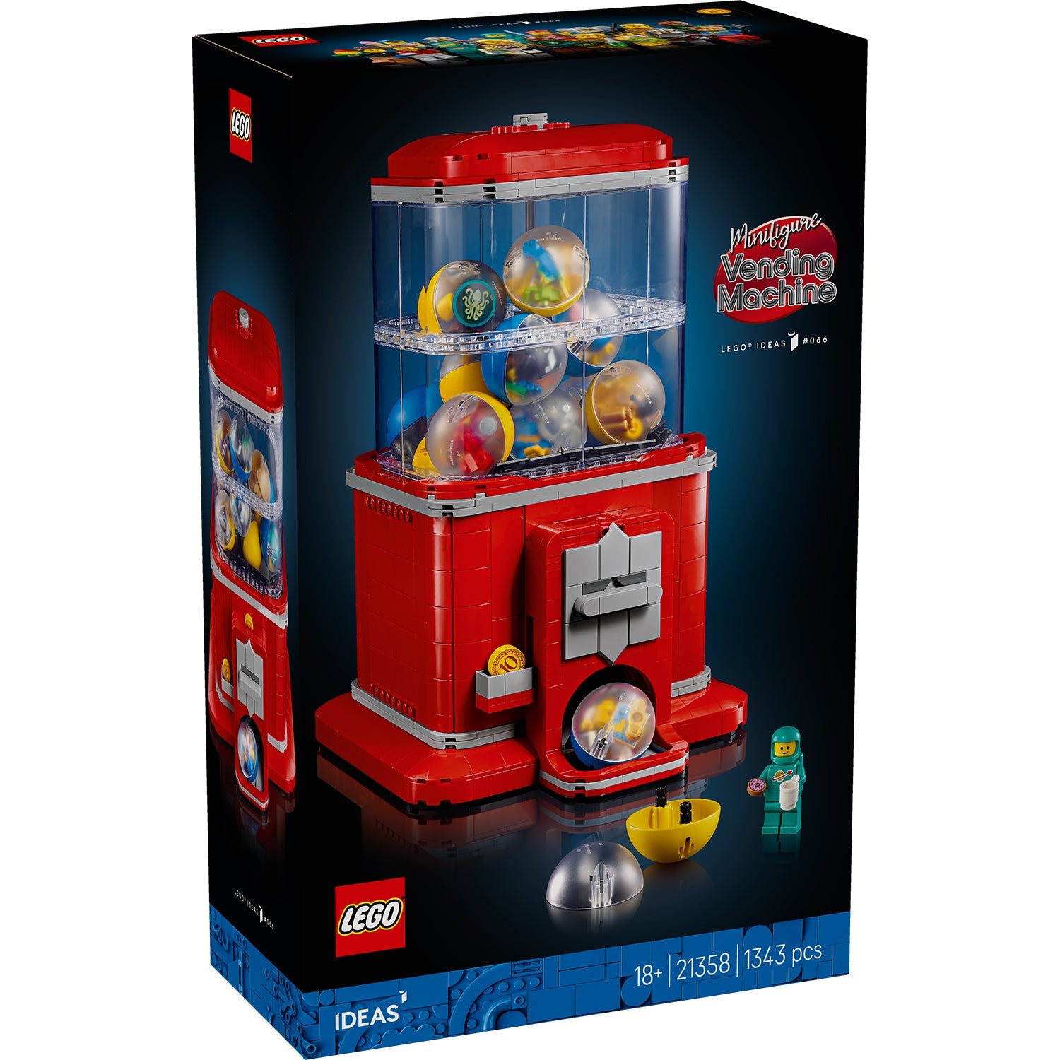 LEGO® Ideas Minifigure Vending Machine - Máy Bán Nhân Vật Tự Động 21358 - LEGO - Hình ảnh sản phẩm