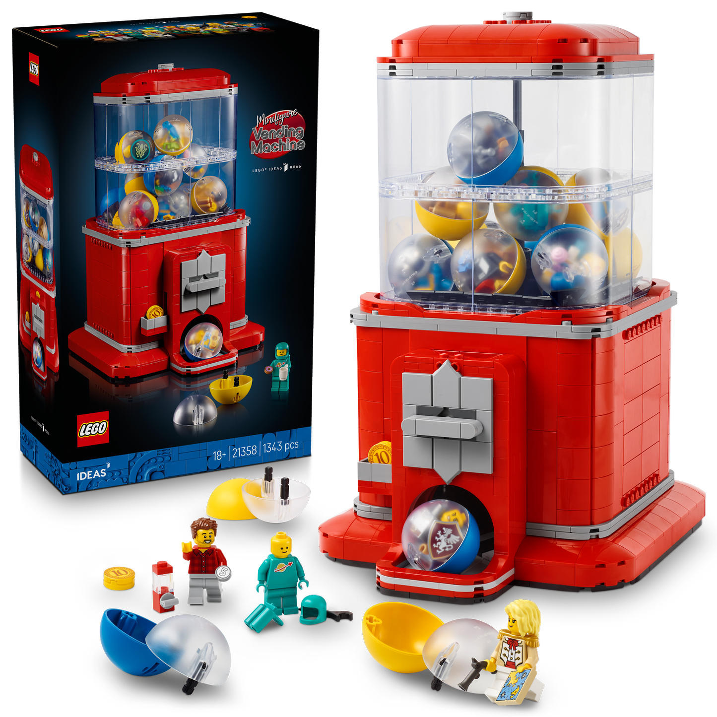 LEGO® Ideas Minifigure Vending Machine - Máy Bán Nhân Vật Tự Động 21358 - LEGO LEGO - ảnh 6 - LEGO