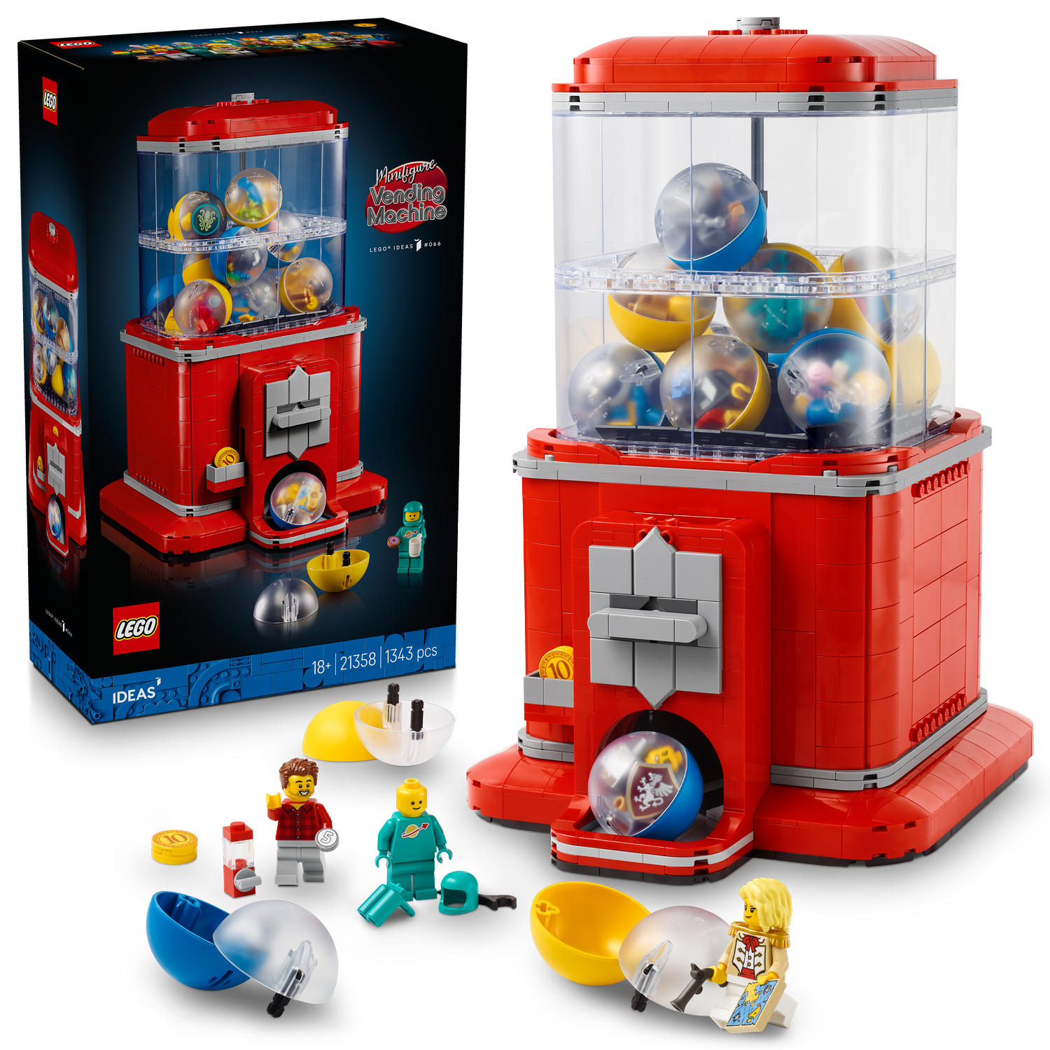 LEGO® Ideas Minifigure Vending Machine - Máy Bán Nhân Vật Tự Động 21358 - LEGO LEGO - ảnh 6 - LEGO