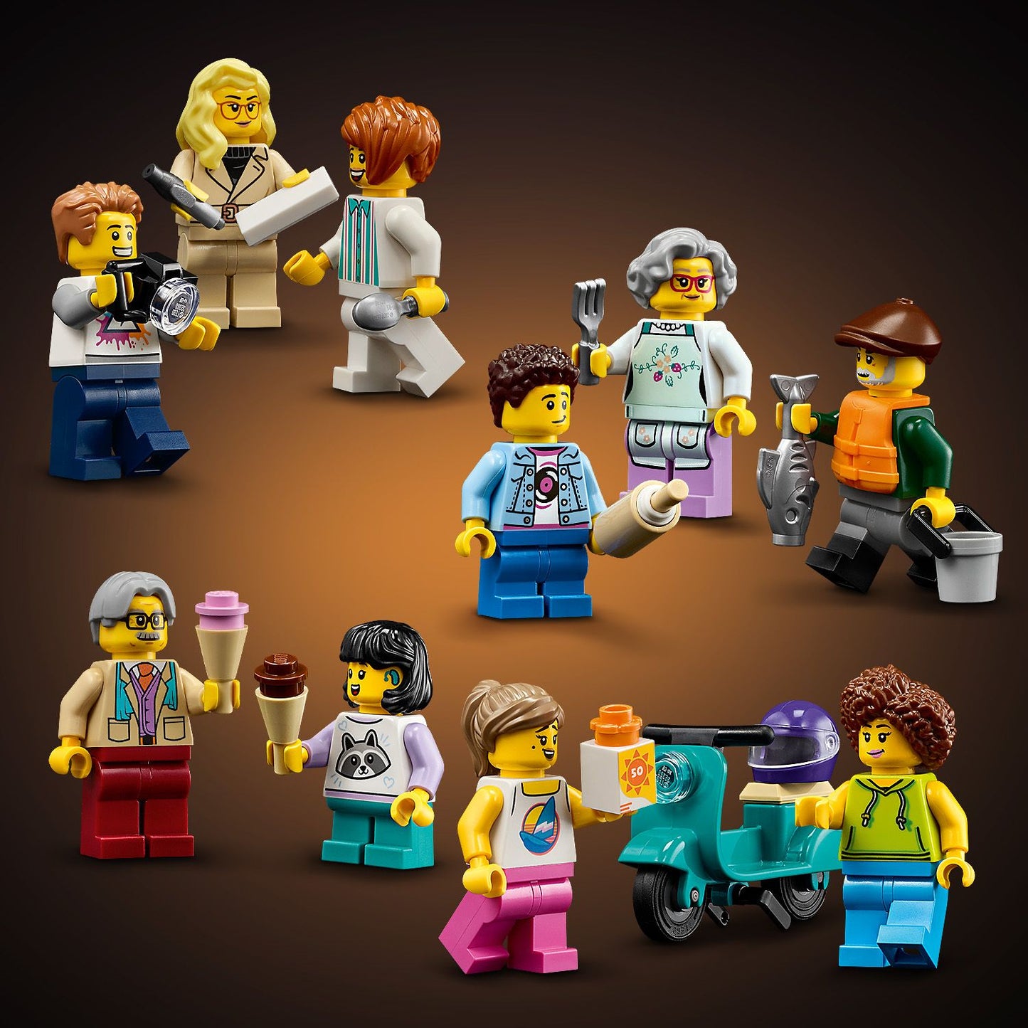 LEGO® Ideas Italian Riviera - Mô Hình Làng Chài Ý 21359 - LEGO