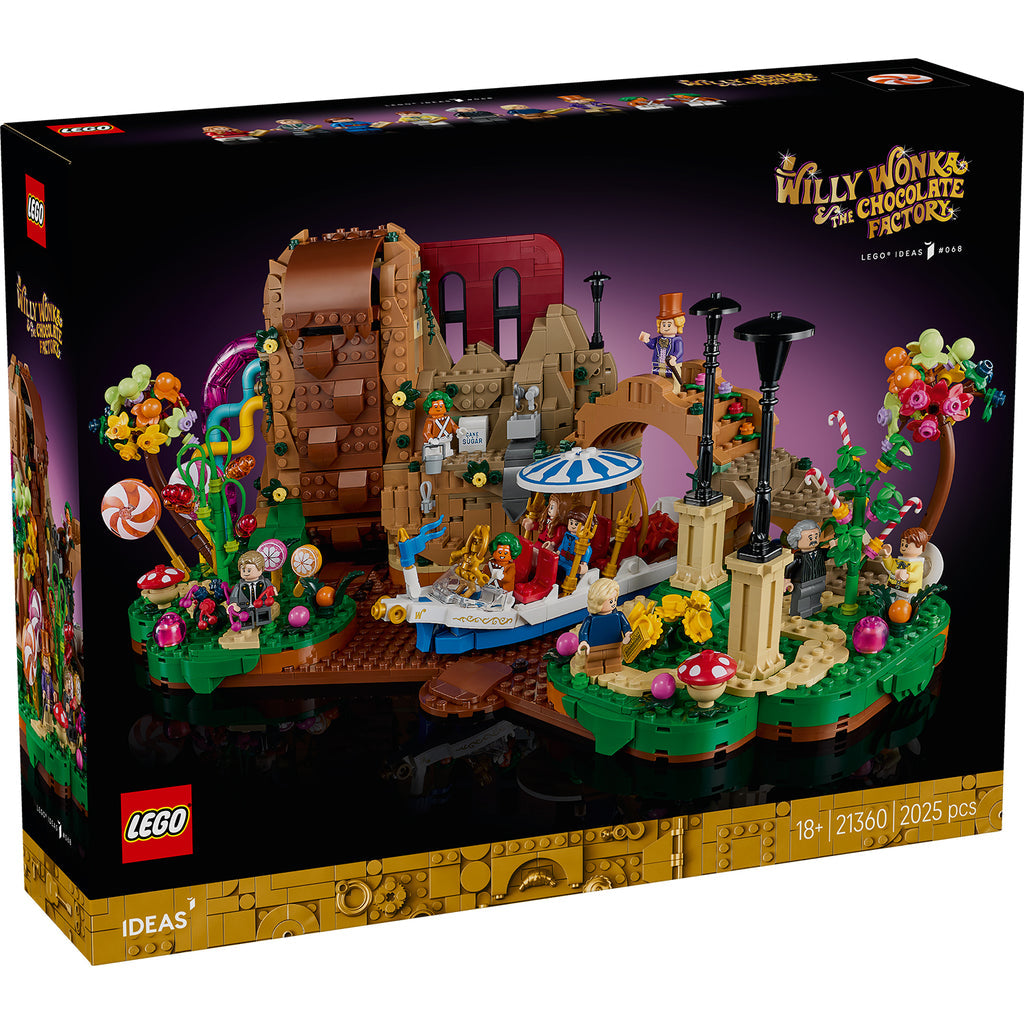 LEGO® Ideas Willy Wonka & the Chocolate Factory - Mô hình Nhà Máy Sô-cô-la (21360) - Hình ảnh sản phẩm