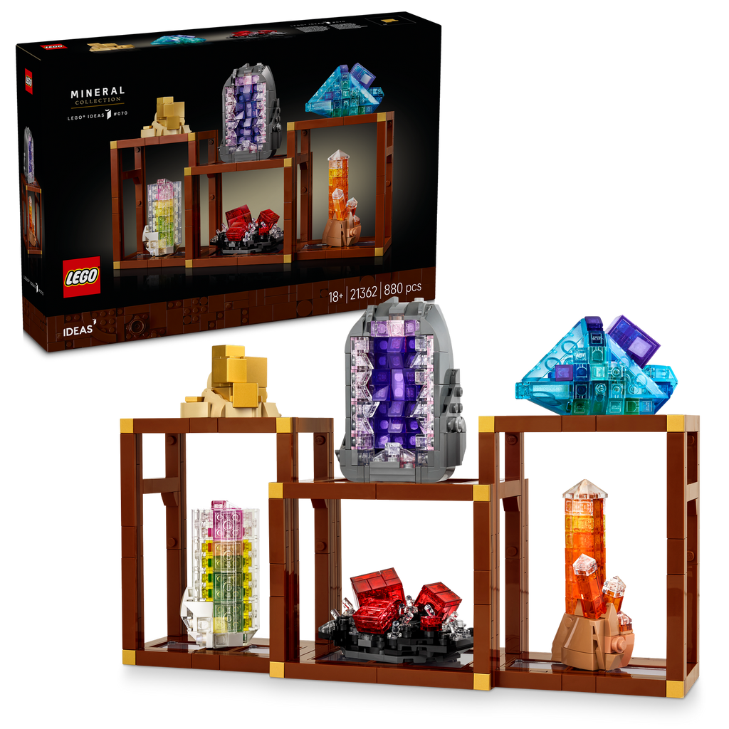 LEGO® Ideas Mineral Collection - Bộ Sưu Tập Khoáng Sản LEGO Ideas 21362 LEGO - ảnh 1 - LEGO Ideas