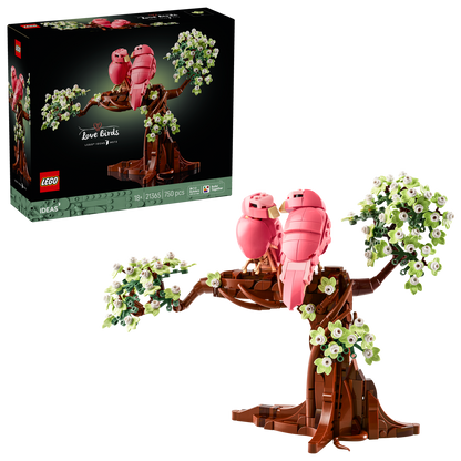 LEGO® Ideas Love Birds - Bộ Lắp Ráp Chim Tình Yêu LEGO 21365 LEGO - ảnh 6 - Lego