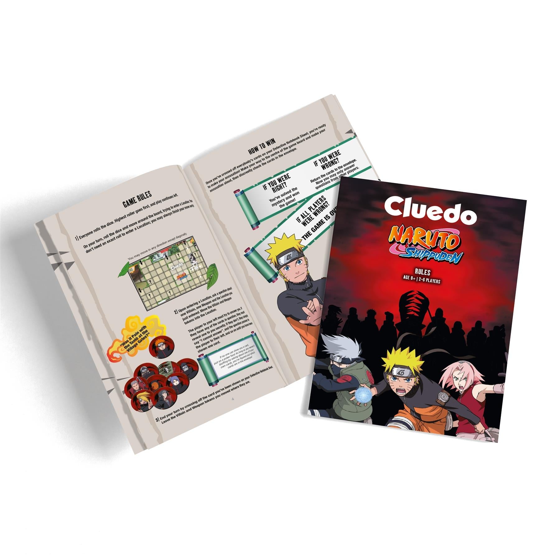 Naruto Cluedo Mystery Board Game - Board Game Thám Tử Giải Đố Naruto - Winning Moves - Hình ảnh bổ sung 5
